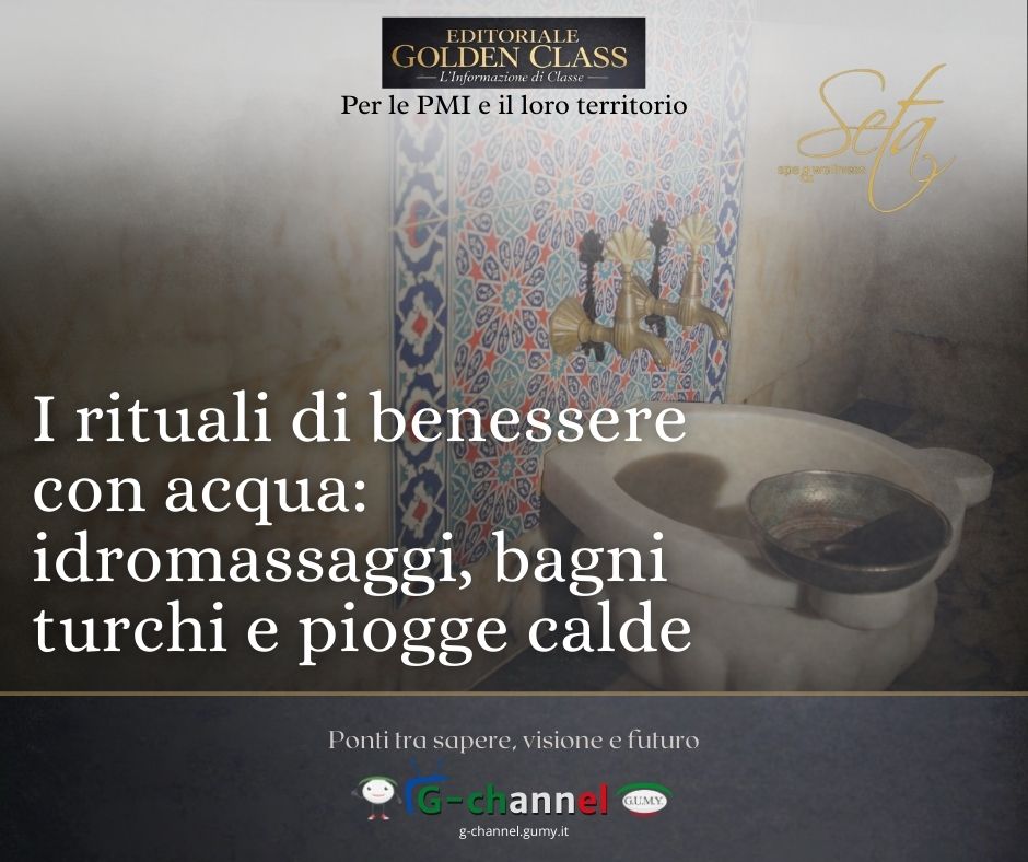 I rituali di benessere con acqua: idromassaggi, bagni turchi e piogge calde